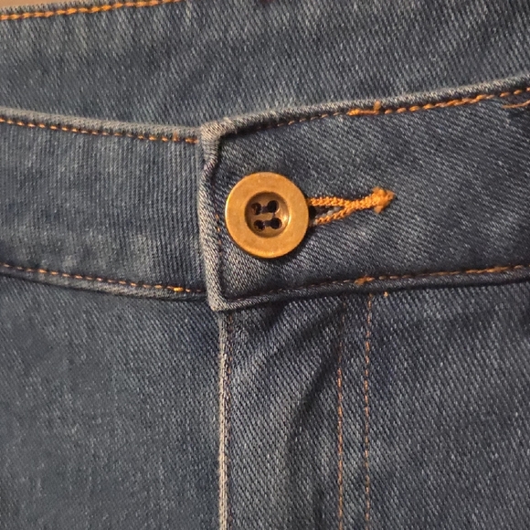 2 Halara Flex™ Mid Rise Pockets Casual Bootcut Jeans Washed Denim Bleached Blue - Picture 3 of 5